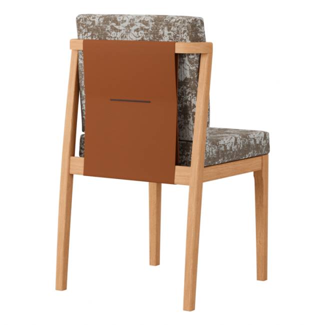 Стул с подушками Ponza натуральный, ADORN007, 10196 500х510х850 мм