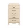 Комод Leset "Джульетта" узкий (5 ящ.) Дуб шампань