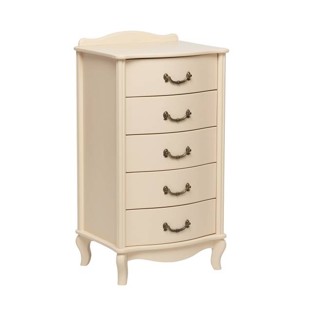 Комод Leset "Джульетта" узкий (5 ящ.) Дуб шампань