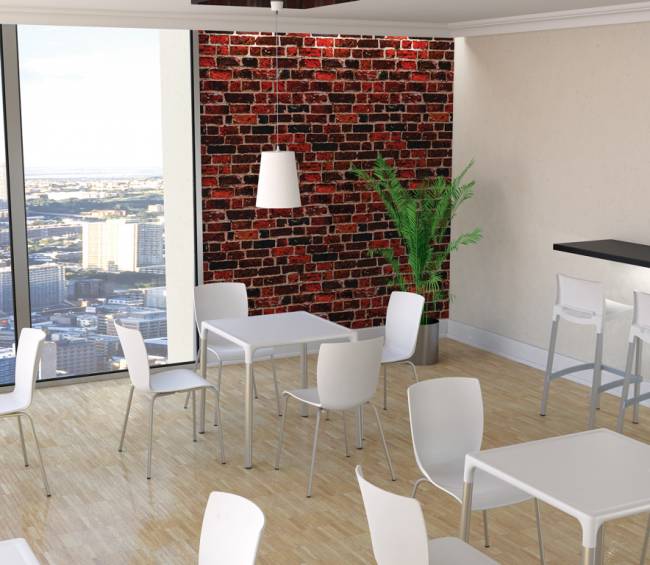 Стул пластиковый барный Gio 75 белый 390х450х960 мм Стул пластиковый барный Gio 75 белый 390х450х960 мм