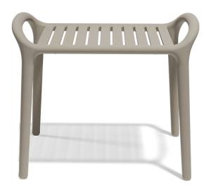 Столик пластиковый для лежака Ibiza Basic тортора 550х430х430 мм