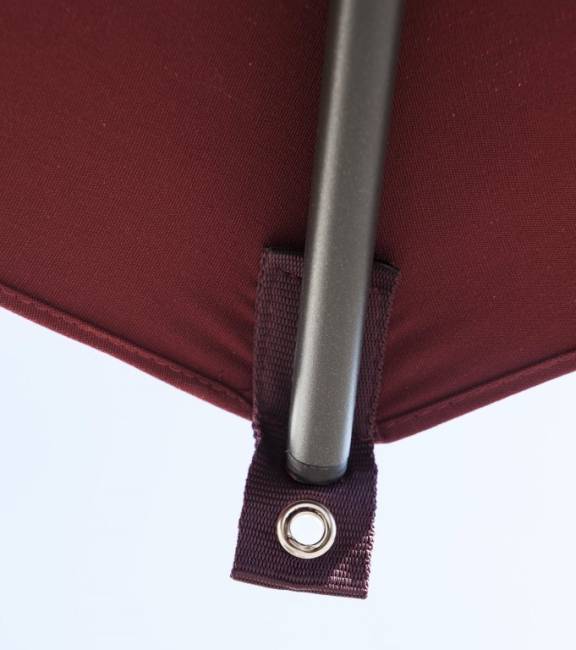 Зонт профессиональный Ø3.5 м Napoli Standard антрацит, серо-коричневый Ø3500 мм