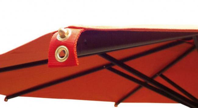 Зонт профессиональный Ø3.5 м Napoli Standard антрацит, серо-коричневый Ø3500 мм