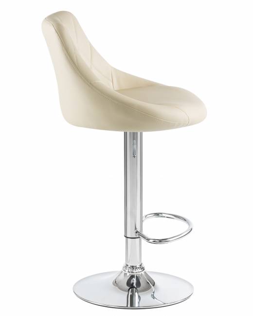 Стул барный DOBRIN LOGAN, кремовый