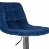 Стул барный DOBRIN TAILOR, синий велюр (MJ9-117)