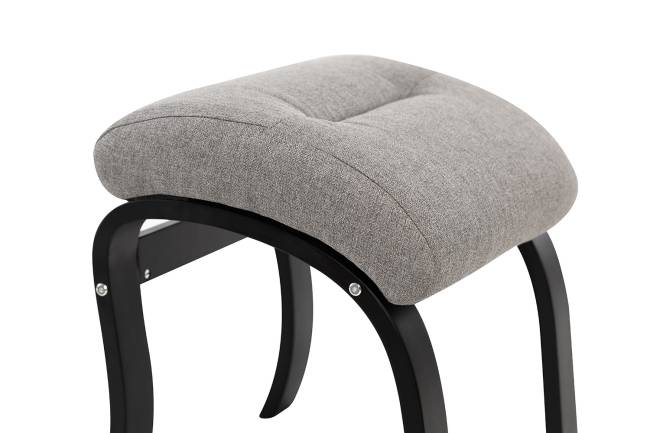 Пуф Leset Лион универсальный Венге Malmo 90 (серый)