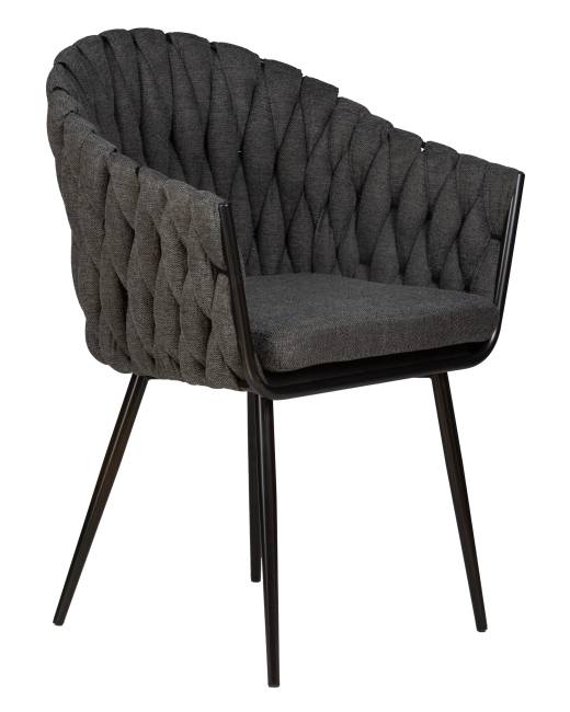 Набор 2 шт Стул обеденный DOBRIN MATILDA, графитовая ткань (LAR-275-21)