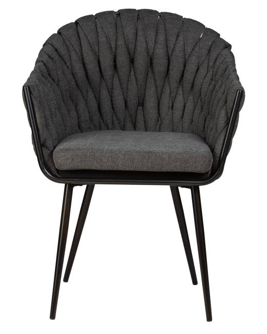 Набор 2 шт Стул обеденный DOBRIN MATILDA, графитовая ткань (LAR-275-21)