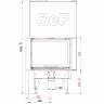 Дровяная топка BeF Therm V 8 CP/CL, левый угол