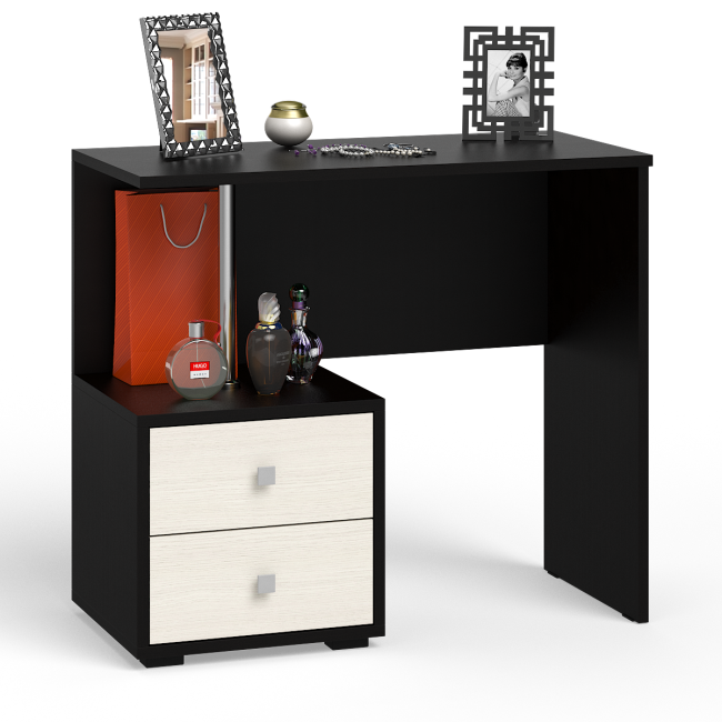 Гарнитур спальный Камелия № 7 Кровать 900 цвет венге/дуб лоредо