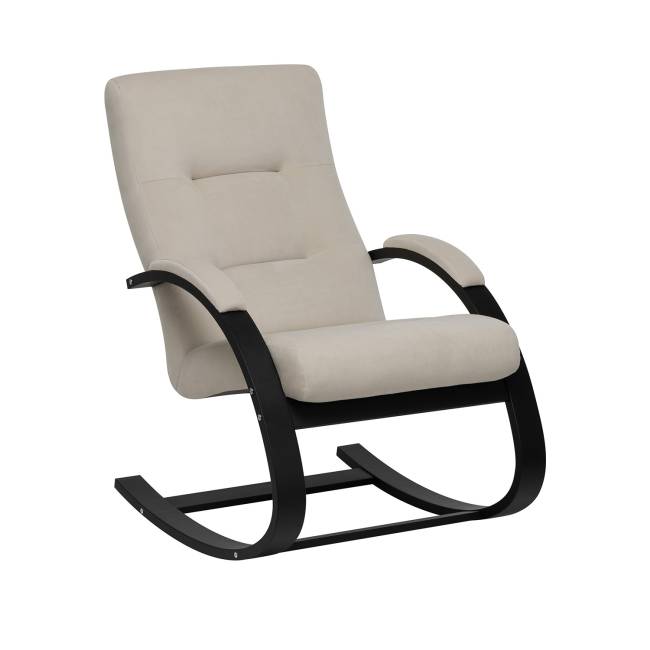 Кресло-качалка Leset Милано NEW Венге Bingo 02 (бежевый)