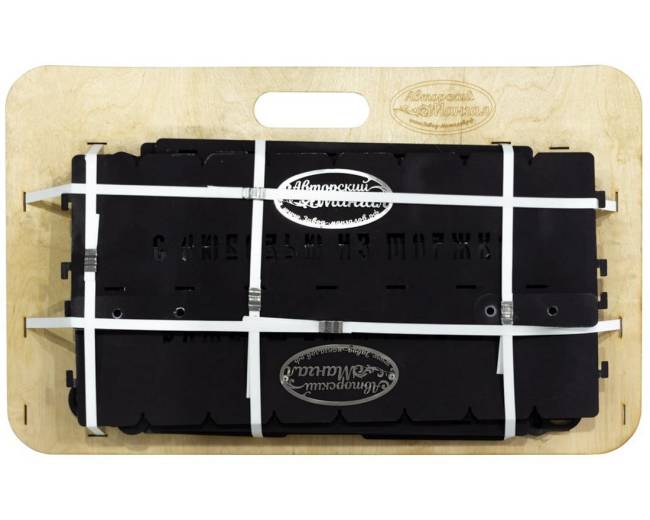 Мангал разборный "Царский", стандарт, ST3, 2мм Мангал разборный "Царский", стандарт, ST3, 2мм