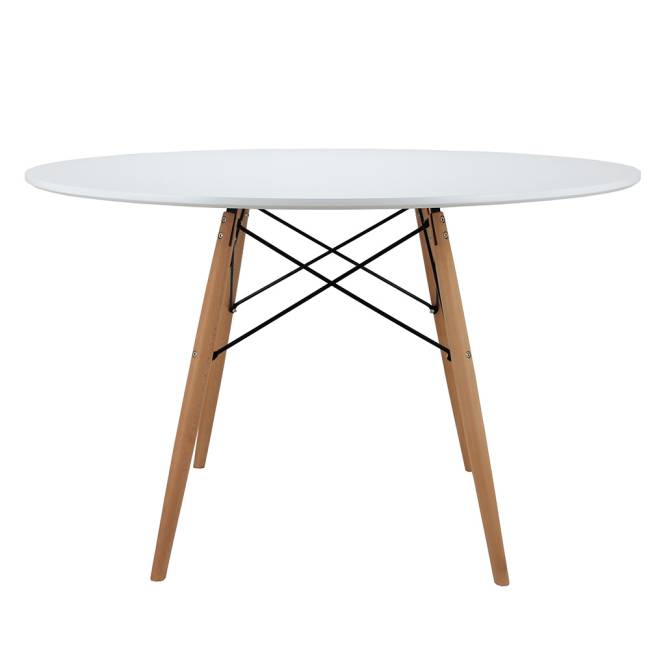 Стол Eames диам.100см, белый