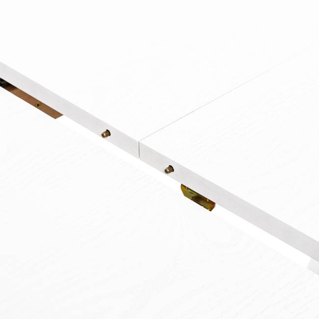 Стол раздвижной Leset Дакота 1Р Белый патина серебро