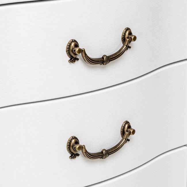 Комод Leset "Джульетта" узкий (5 ящ.) Молочный дуб