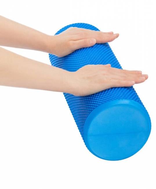 Валик для фитнеса массажный Sundays Fitness IR97433 (15x45, голубой)