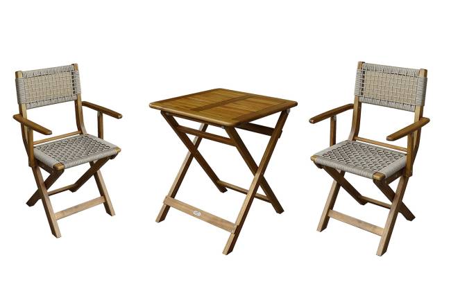 Кофейный комплект CALISTO обеденный стулья с подлоктникам  Joygarden