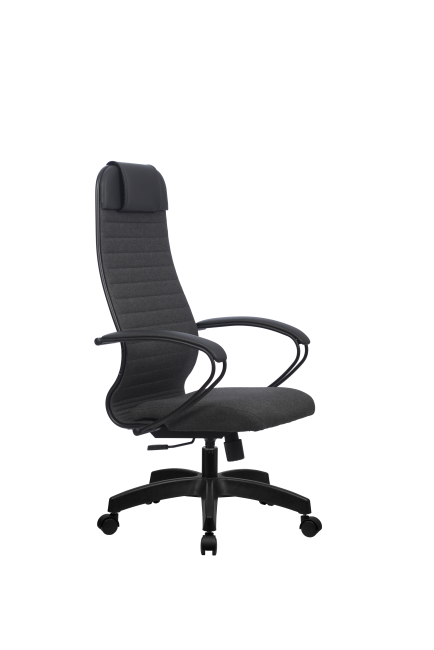 Кресло МЕТТА-27(MPRU)/подл.130/осн.001, темно-серый