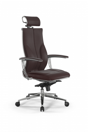 Кресло Samurai B2-11U - Infinity /Kc06/Wm06/U0mL-4c3/H2cL-3D(M06.B32.G11.W03), темно-коричневый