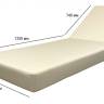 Матрас для шезлонга Mattress Acrylic светло-бежевый 1990х710х150 мм