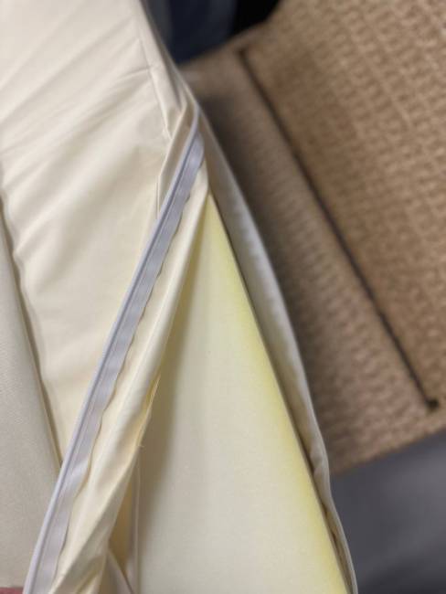 Матрас для шезлонга Mattress Acrylic светло-бежевый 1990х710х150 мм