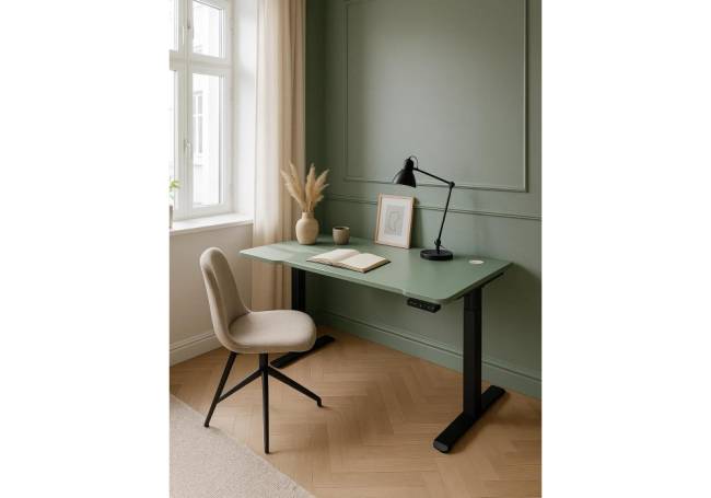 Маркос 140х80 зеленый / черный