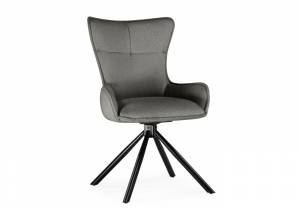 Стул на металлокаркасе Chicago light gray / black