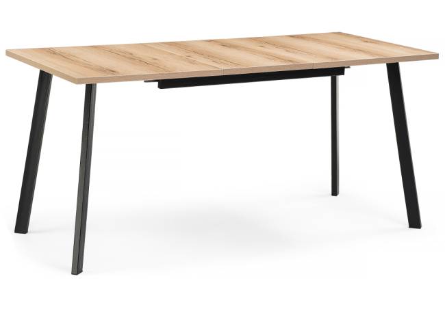 Колон Лофт 120(160)х75х75 25 мм дуб делано светлый / матовый черный