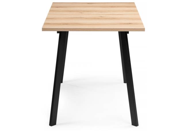 Колон Лофт 120(160)х75х75 25 мм дуб делано светлый / матовый черный