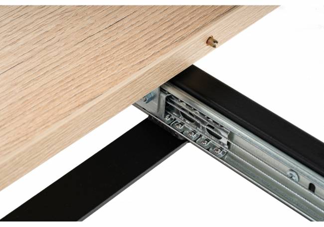 Колон Лофт 120(160)х75х75 25 мм дуб делано светлый / матовый черный