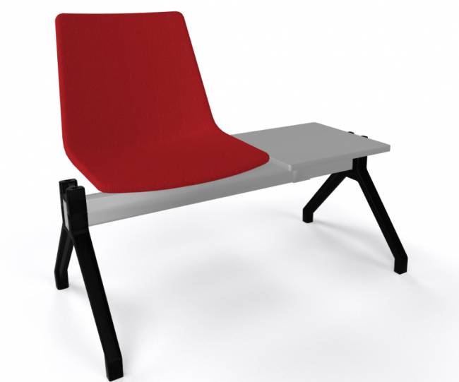 Скамейка двухместная с обивкой Akami PG 1000х800 мм Скамейка двухместная с обивкой Akami PG 1000х800 мм