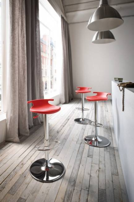 Стул пластиковый барный Tom AV 400х400х750 мм Стул пластиковый барный Tom AV 400х400х750 мм