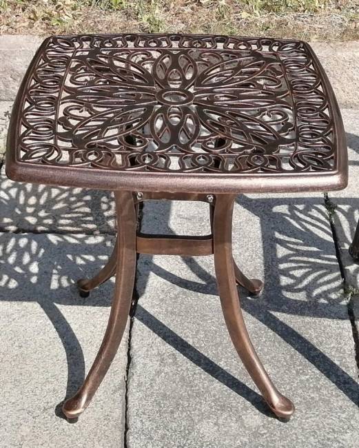 Литая мебель Malta из алюминия