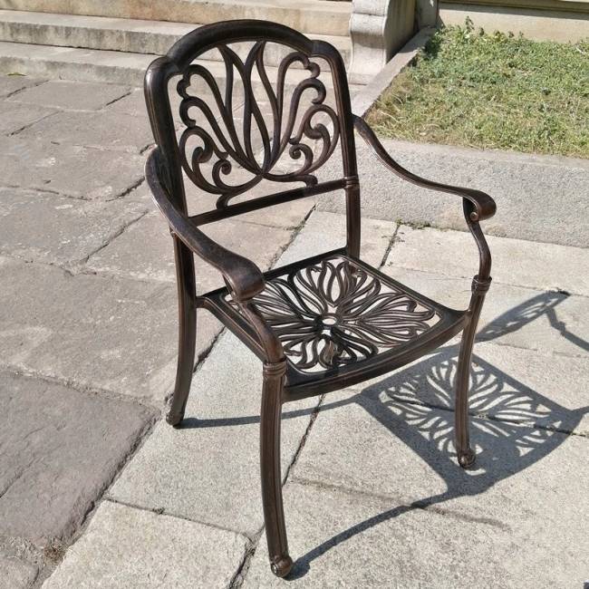 Литая мебель Malta из алюминия