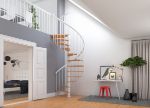 Винтовая лестница Montreal Classic d120 Белый