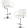 Набор 2 шт Стул барный DOBRIN KRUGER ARM, белый