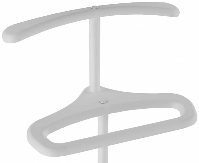 Вешалка напольная Калифорния Универсальная мини, белый/белый