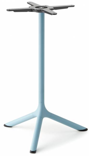 Подстолье металлическое Tripe голубой Ø610х730 мм Подстолье металлическое Tripe голубой Ø610х730 мм