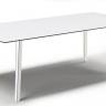 Стол ламинированный Squid алюминиевый, белый 2090х1000х730 мм