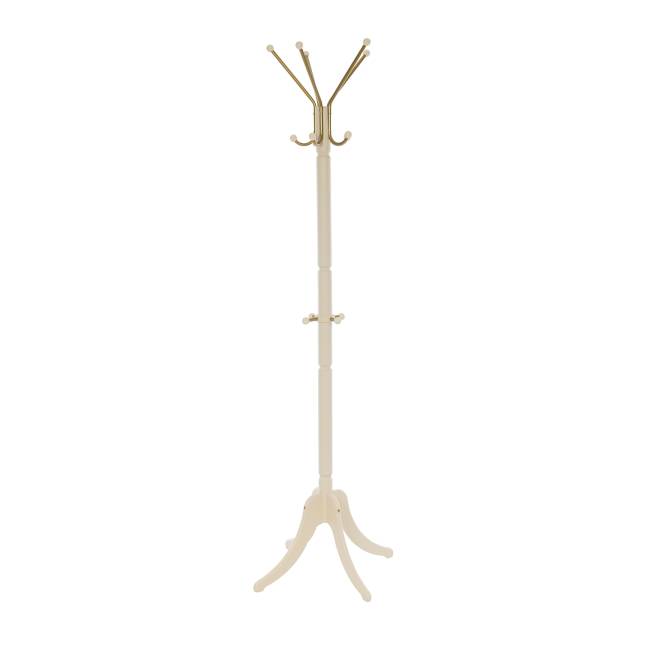 Вешалка напольная Leset Галант-3 Слоновая кость