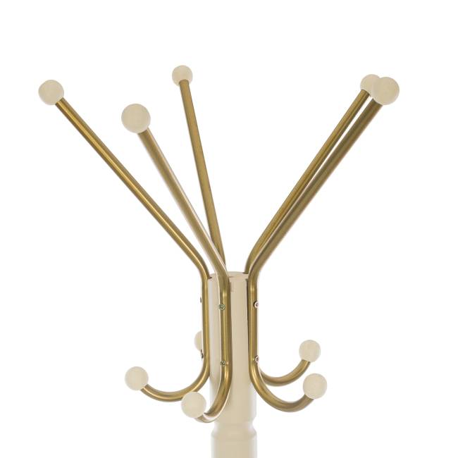 Вешалка напольная Leset Галант-3 Слоновая кость