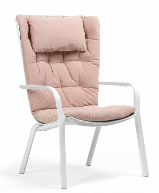 Подушка-подголовник для лаунж кресла Folio розовый 465х290х70 мм Подушка-подголовник для лаунж кресла Folio розовый 465х290х70 мм