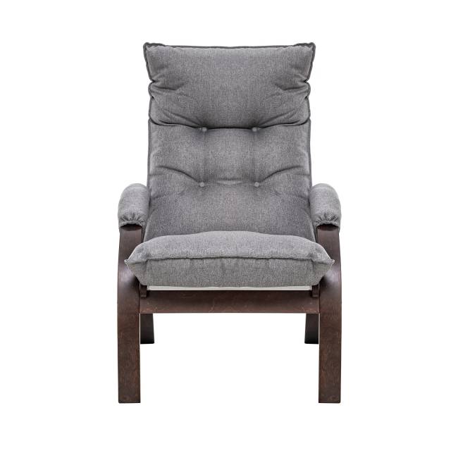 Кресло-трансформер Leset Левада Орех текстура Malmo 90 (серый)