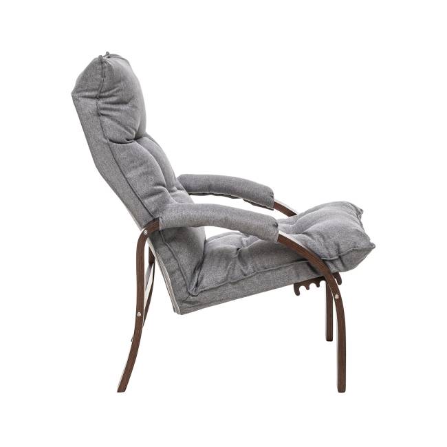 Кресло-трансформер Leset Левада Орех текстура Malmo 90 (серый)