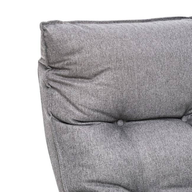 Кресло-трансформер Leset Левада Орех текстура Malmo 90 (серый)