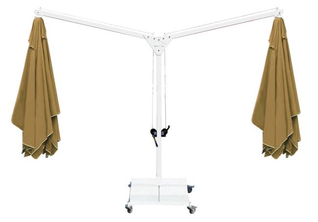 Зонт профессиональный двухкупольный 6х3 м Double Banana T 6000х3000 мм