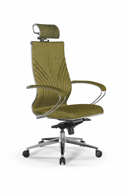 Кресло Samurai L2-13K - GoyaLE /Kc31/Wm31/K2cV/H2cV-3D(M06.B32.G11.W03), оливковый