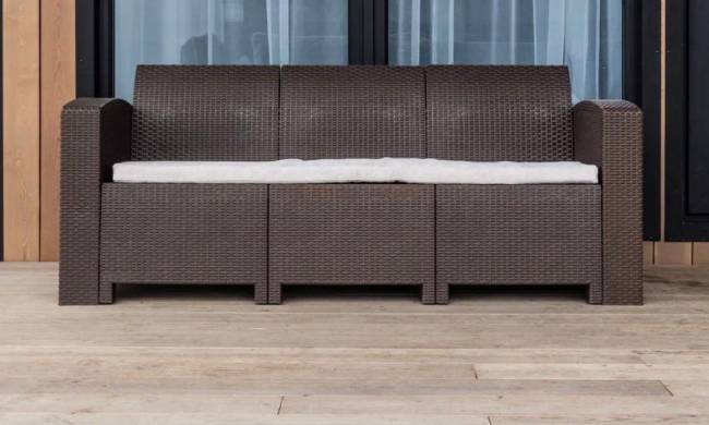 Лаунж стол LANA коричневый