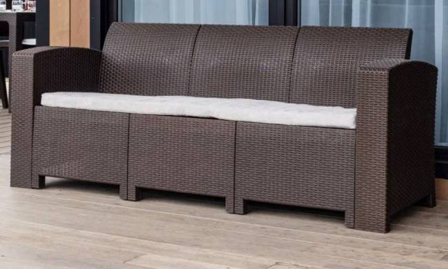 Лаунж стол LANA коричневый