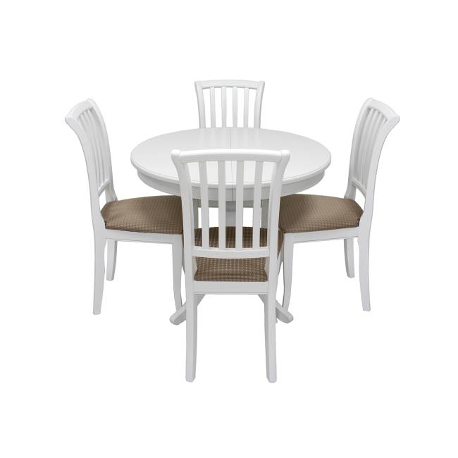 Набор мебели для кухни Leset Луизиана 1Р + Остин Белый Flora Белый